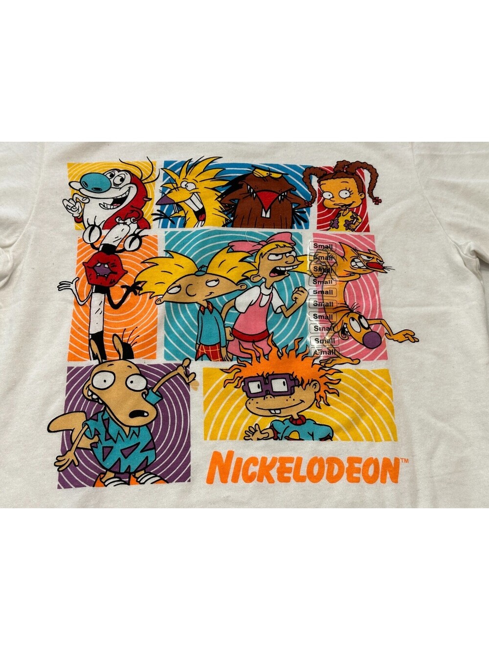 nickelodeon t shirt size S M L XL character Vintage Look Nick Jr Beaver Chuckie